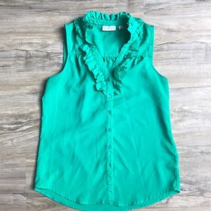 New York & Company ruffle top